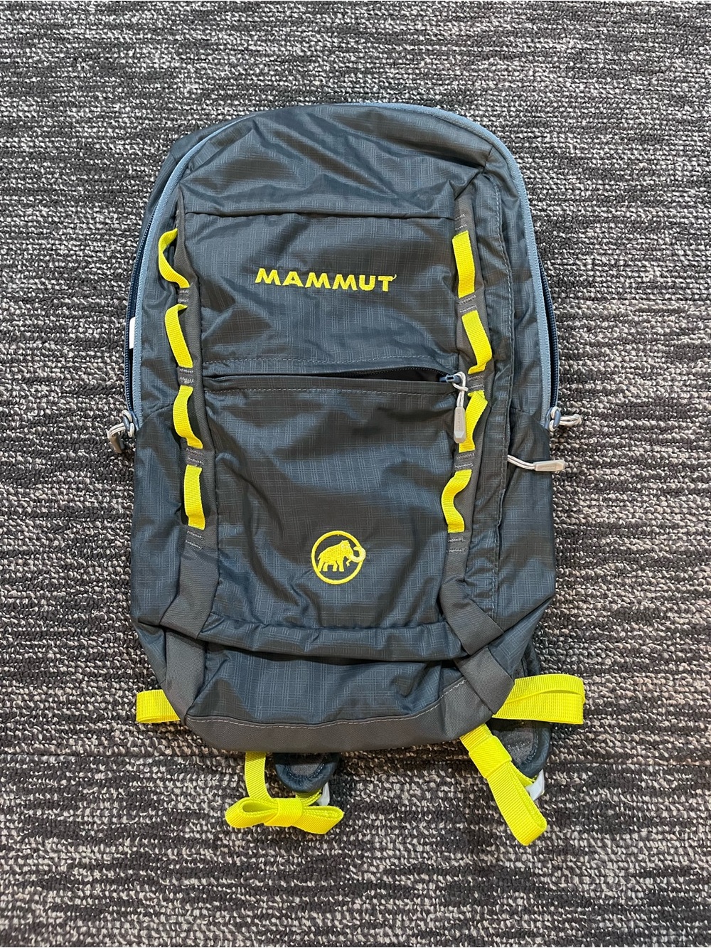 Mammut Lithium Speed 15L Hiking Daypack - Grey/Lime Green - NWOT